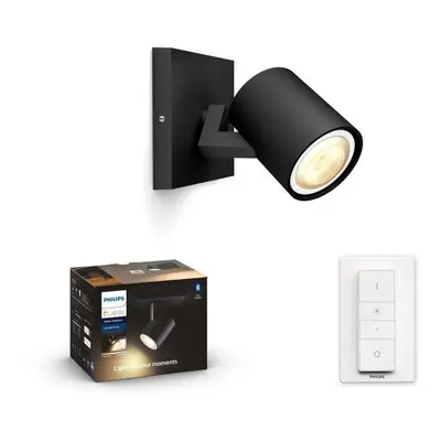 Philips Hue 8719514338326 LED nástěnné bodové svítidlo Runner 1x5W | GU10 | 350lm | 2200-6500K -