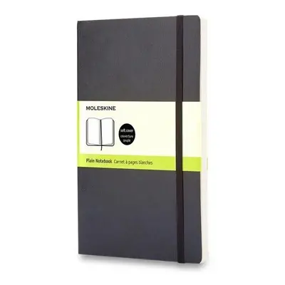 Zápisník Moleskine S, měkké desky, čistý, černý