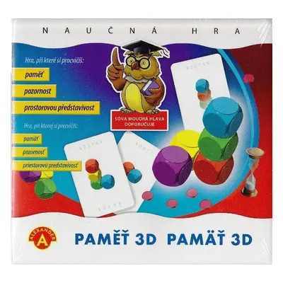 Společenská hra Paměť 3D