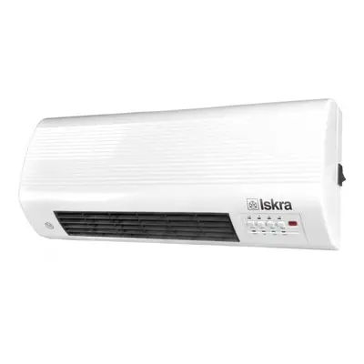 Teplovzdušný ventilátor Iskra PTC-2021L elektrické nástěnné topidlo, 1000 / 2000 W