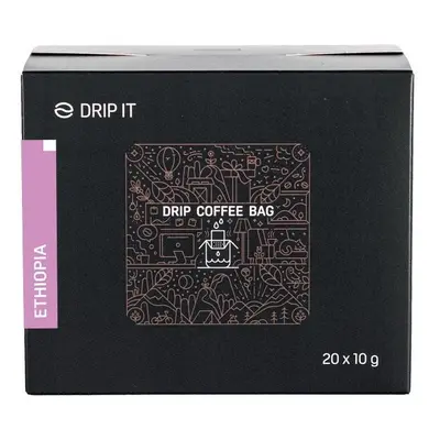 Káva Drip it Káva ve filtru Ethiopia Yirgacheffe 20 x 10 g