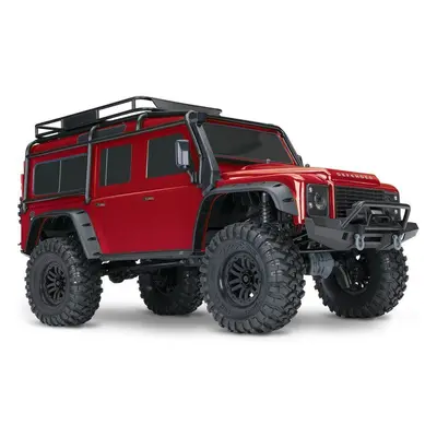 RC auto Traxxas TRX-4 Land Rover Defender 1:10 TQi RTR červený