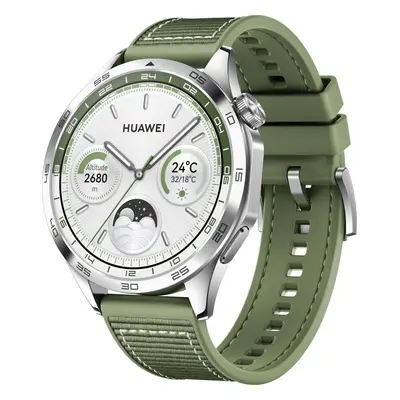 Chytré hodinky Huawei Watch GT 4 46 mm Green Composite Strap