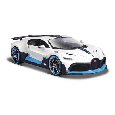 Kovový model Maisto Bugatti Divo, metal bílá