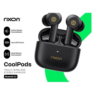 Bezdrátová sluchátka Rixon CoolPods, silikonová