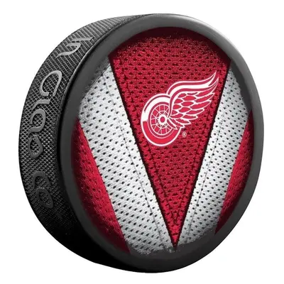 Puk InGlasCo NHL Stitch Blister, 1 ks, Detroit Red Wings