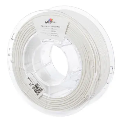 Filament Filament Spectrum S-Flex 90A 1.75mm Polar White 0.25kg