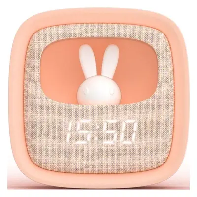 Budík Mob Billy Clock and light pink