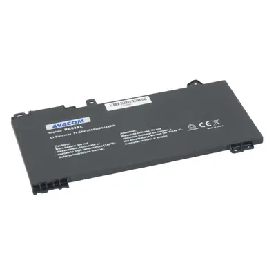 Baterie do notebooku Avacom RE03XL pro HP Probook 430, 440, 450 G6 Li-Pol 11,55 V 3900 mAh