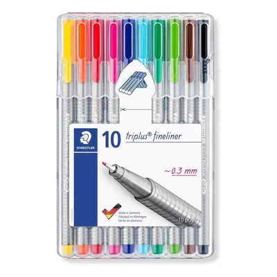 Linery STAEDTLER Triplus 10 barev