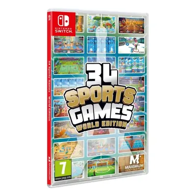 Hra na konzoli 34 Sports Games - World Edition - Nintendo Switch