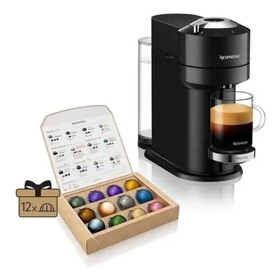 Kávovar na kapsle NESPRESSO KRUPS XN910810 Vertuo Next Black