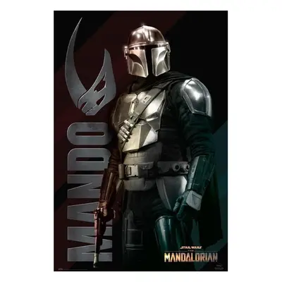 Plakát Star Wars The Mandalorian - Mando - plakát