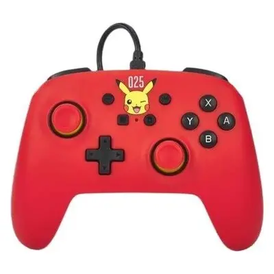 Gamepad PowerA Wired Controller - Nintendo Switch - Laughing Pikachu