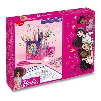 Kreativní sada MAPED Barbie 35dílná, multiproduktová