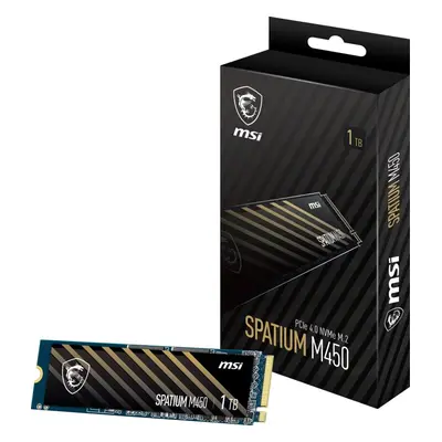 SSD disk MSI SPATIUM M450 PCIe 4.0 NVMe M.2 1TB