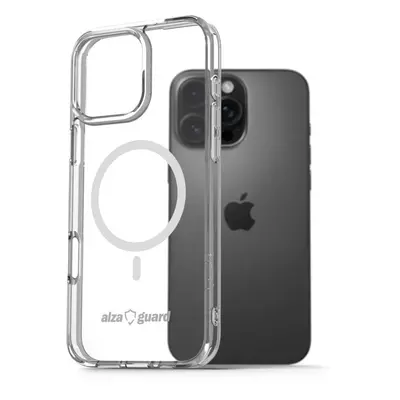 Kryt na mobil AlzaGuard Crystal Clear TPU Case Compatible with Magsafe pro iPhone 16 Pro Max