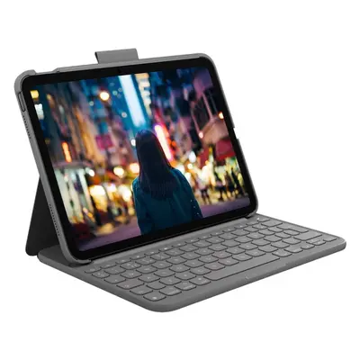 Pouzdro na tablet s klávesnicí Logitech Slim Folio pro iPad 10.9" (10. Gen) - US INTL