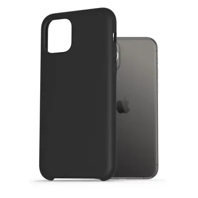 Kryt na mobil AlzaGuard Premium Liquid Silicone Case pro iPhone 11 Pro černé