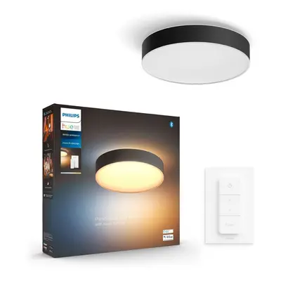 Philips Hue 41159/30/P6 LED stropní svítidlo Enrave M + Hue Switch 1x19,2W | 2450lm | 2200-6500K