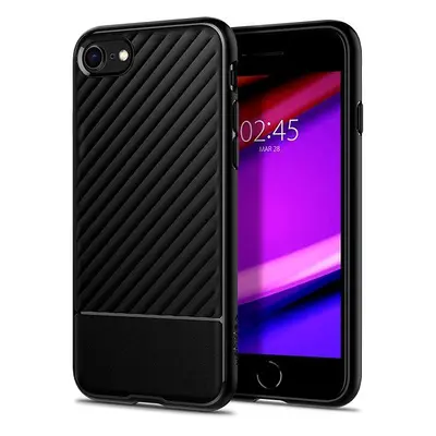 Kryt na mobil Spigen Core Armor Black iPhone SE/8/7