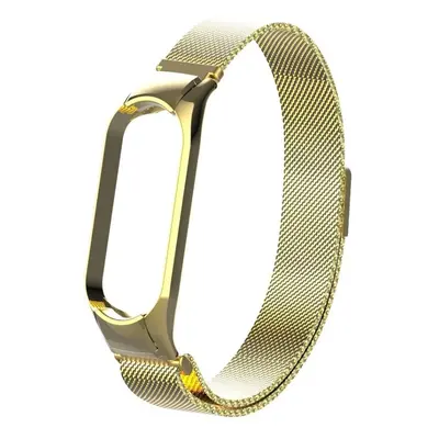 Řemínek Eternico Elegance Milanese pro Mi Band 5 / 6 zlatý