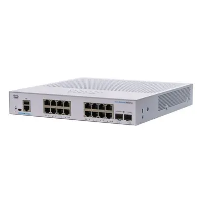 Switch CISCO CBS350 Managed 16-port GE, 2x1G SFP