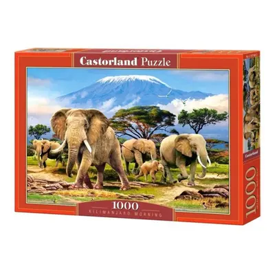 CASTORLAND Puzzle Ráno pod Kilimandžárem 1000 dílků