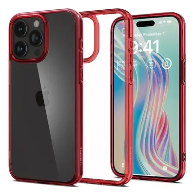 Kryt na mobil Spigen Ultra Hybrid Deep Red iPhone 15 Pro