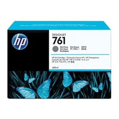 HP originální ink CM996A, dark grey, 400ml, HP 761, HP DesignJet T7100