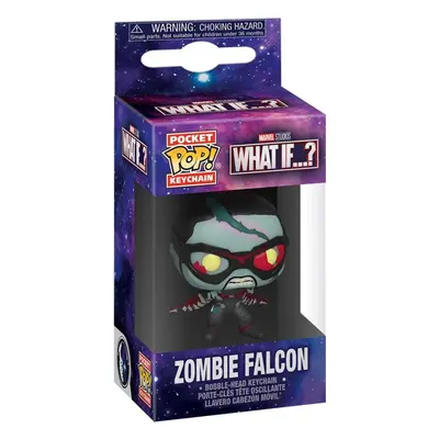 Funko POP Keychain: Marvel What If S2- Zombie Falcon