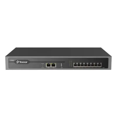 Yeastar P550 IP PBX, až 8 portů, 50 uživ., 25 souběžných hovorů, rack