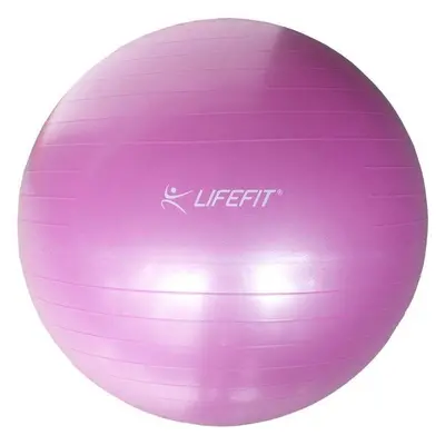 Gymnastický míč LifeFit Anti-Burst 75 cm, růžový