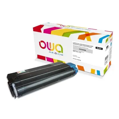 OWA Armor toner kompatibilní s OKI 43324408, 6000st, černá/black