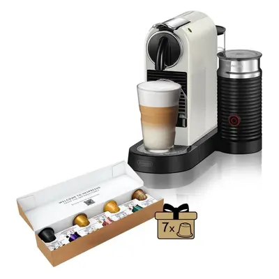 Kávovar na kapsle Nespresso De'Longhi CitiZ White EN267.WAE