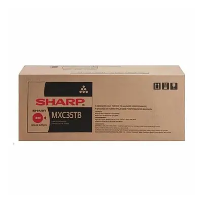 Sharp originální toner MX-C35TB, black, 9000str., Sharp MX-C357F, MX-C407P, O