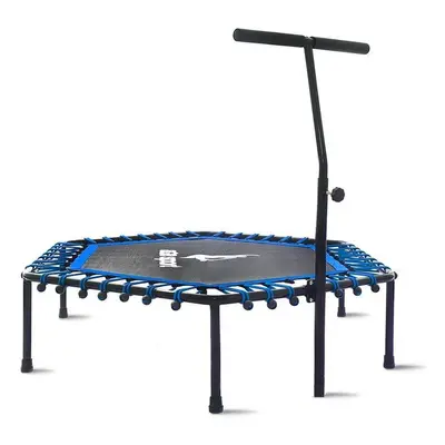 Fitness trampolína Aga Fitness Trampolína 130 cm Blue + madlo