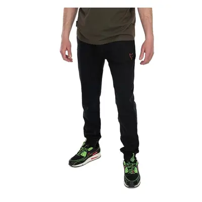 FOX Tepláky Collection Black/Orange Lightweight Jogger XL