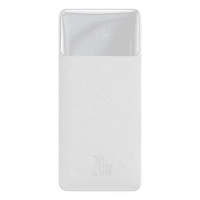 Baseus Bipow powerbanka s digitálním displejem Overseas Edition 20000mAh 20W bílá