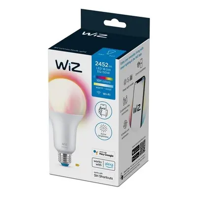 WiZ Colors 8719514554634 inteligentní žárovka LED E27 | 18,5W | 2452lm | 2200-6500K | RGB - stmí