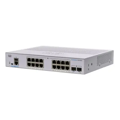 Switch CISCO CBS350 Managed 16-port GE, Ext PS, 2x1G SFP