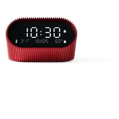 Budík Lexon Ray Clock Sanguine Red