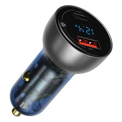 Nabíječka do auta Baseus Digital Display PPS Dual Quick Car Charger 65W