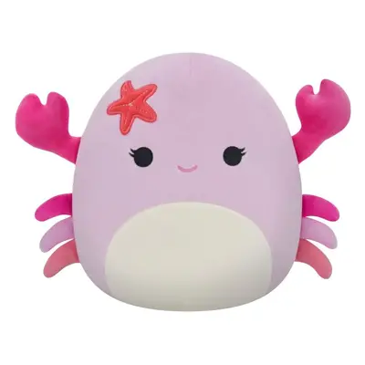 Plyšák Squishmallows Růžový krab Cailey, 20 cm