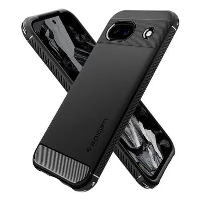 Kryt na mobil Spigen Rugged Armor Matte Black Google Pixel 8a