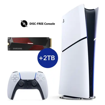 Herní konzole PlayStation 5 (Slim) Digital Edition + 2TB SSD