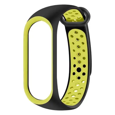 Řemínek Eternico Sporty pro Xiaomi Mi band 5 / 6 / 7 solid black and yellow