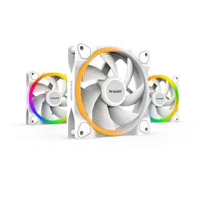 Ventilátor do PC Be quiet! Light Wings White 120mm PWM Triple Pack