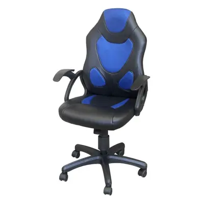 Kancelářské křeslo IDEA nábytek Kancelářské křeslo Racer Blue K132