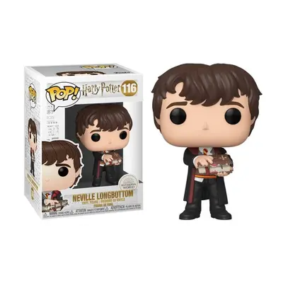 Funko POP Movies: Harry Potter S10 - Neville w/Monster Book